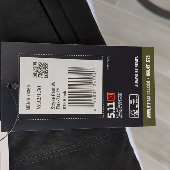 5.11 MENs Stryker pants - Picture 4 of 4